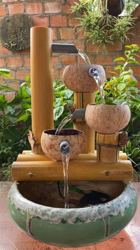 Diy bamboo water fountain how to make water fountain – Artofit