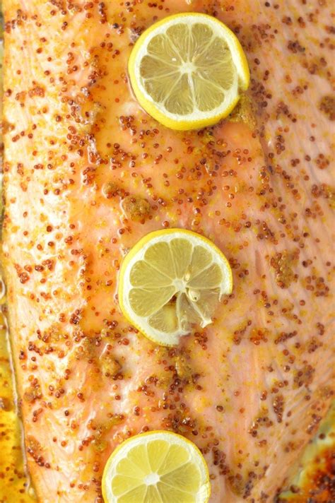 Quick and easy Honey Dijon Mustard Salmon recipe for a weeknight meal ...