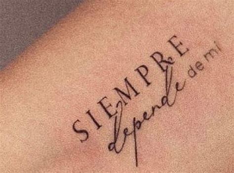 Frase Para Tatuar - Frases para tatuarse de superación y motivación personal