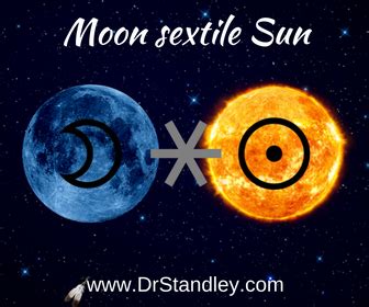 The Moon sextile Sun aspect on DrStandley.com