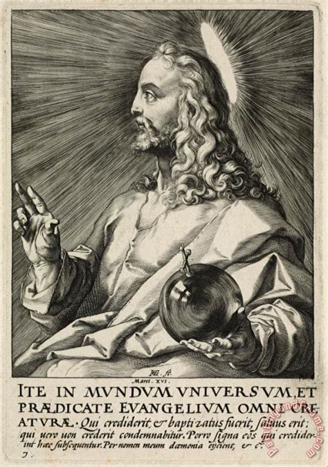 Hendrick Goltzius Salvator Mundi painting - Salvator Mundi print for sale