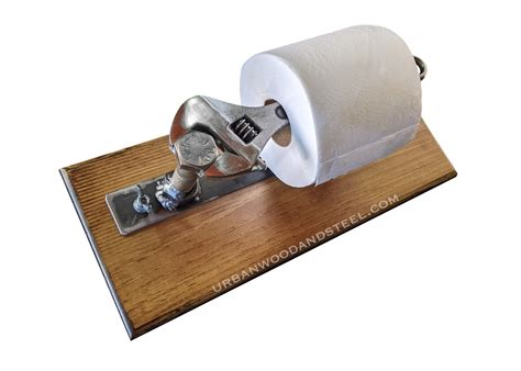 Industrial Wrench Toilet Paper Holder | Toilet paper holder, Diy toilet ...