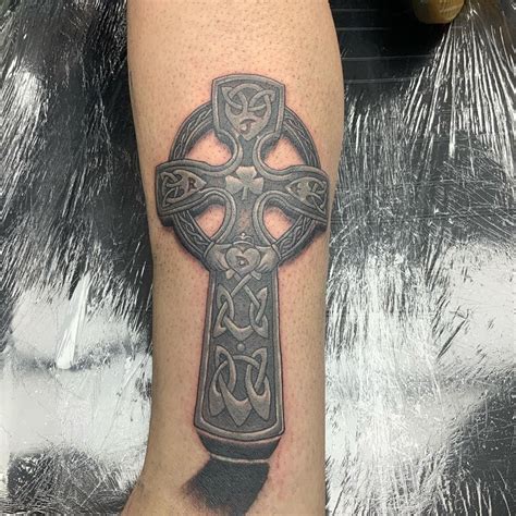 Irish Cross Tattoo