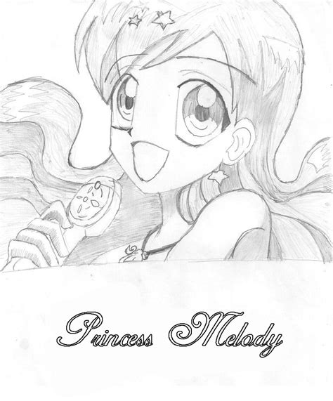 Disney Princess: Disney Princess "Melody Mermaid" Coloring Pages