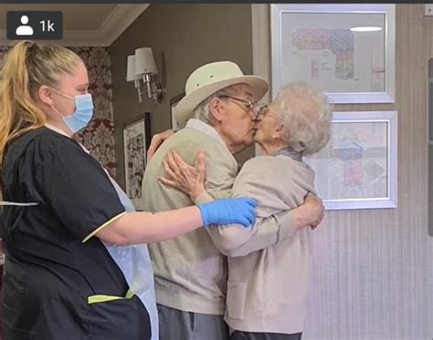 WATCH: Doting couple's emotional Mansfield care home reunion video goes