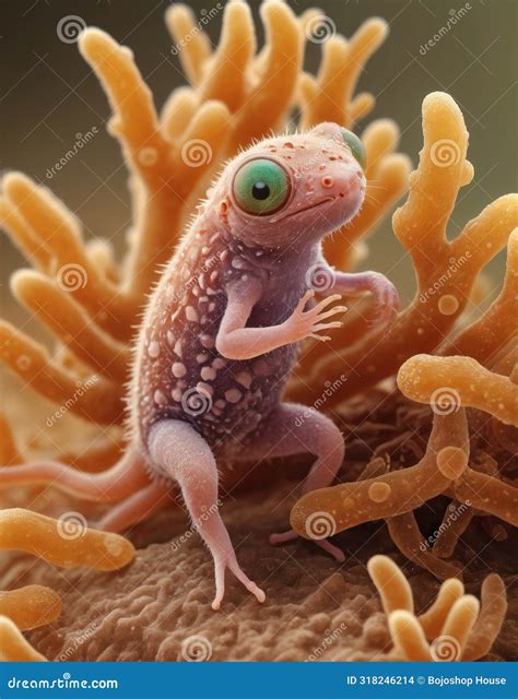 Scientific Microscopic Image, Depicting the Complex, Very Cute Little ...