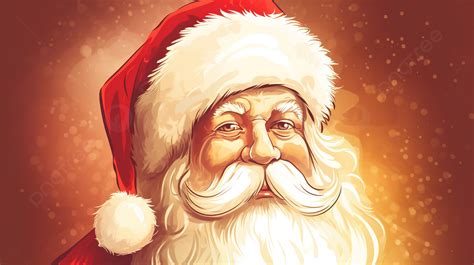 Gesichter Und Wünsche Des Weihnachtsmannes, Weihnachtsmann Bild Zum