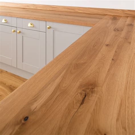 solid oak worktops  man delivery house  worktops