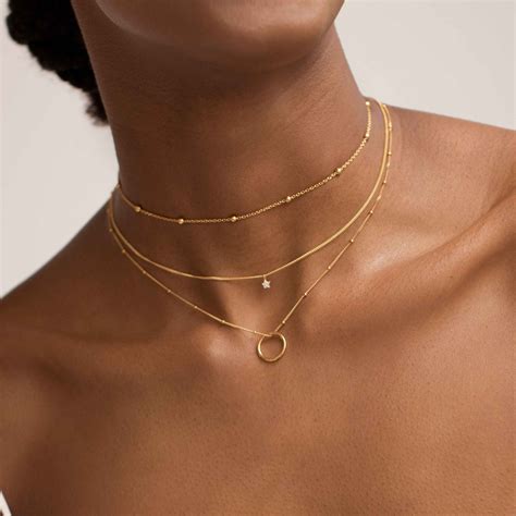large gold beaded choker astrid miyu necklaces