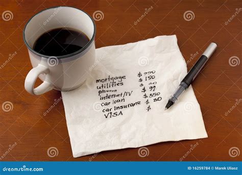 household finance concept stock photo image  utility