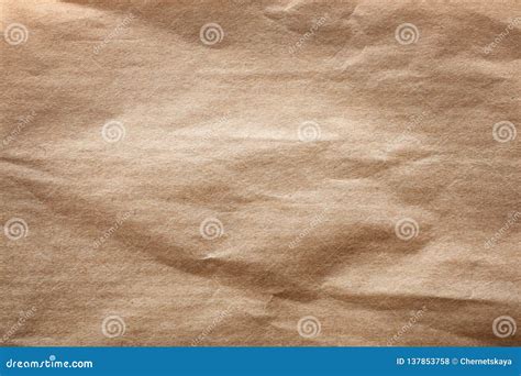 Brown Paper Bag Texture As Background Stock Photo - Image of abstract ...