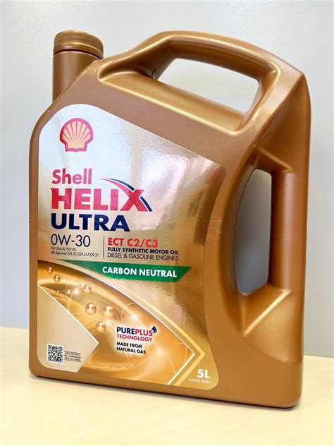 Моторное масло Shell HELIX ULTRA ECT 0W30 4л. 550046375 SHL-0W30 ...