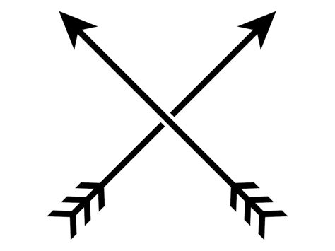 arrows svg arrow silhouette bow  arrow clipart hunting arrows cut