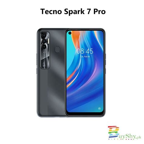 Tecno spark 7 pro 4GB 64GB 5000mAh battery| buyshy.pk best online site