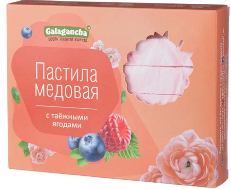 Honey pastila Galagancha with Wild Berries 190 g – RussianTable
