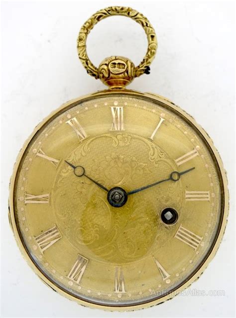 Antiques Atlas - Antique Gold Pocket Watch, London, 1824