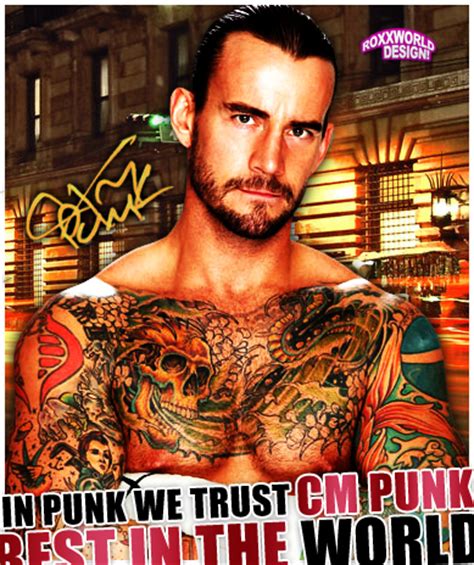 CM Punk Autograph Artwork - WWE by roXx81 on DeviantArt