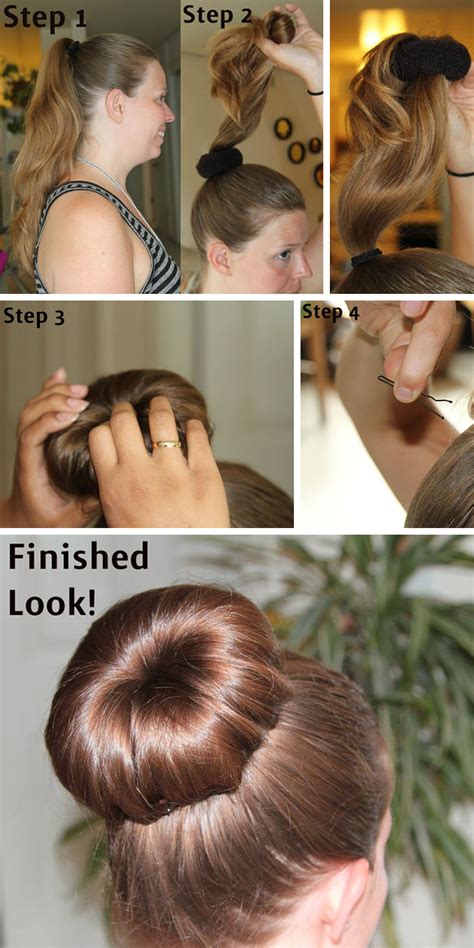 how to make hair buns