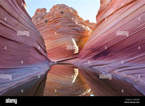 The Wave, Arizona, Vermillion Cliffs, Paria Canyon State Park in the ...