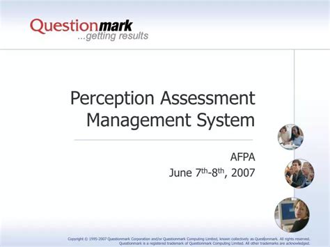 perception assessment management system powerpoint