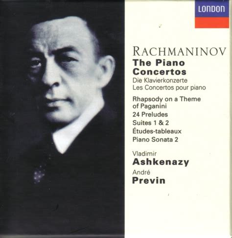 Rachmaninov*, Vladimir Ashkenazy, André Previn - The Piano Concertos ...