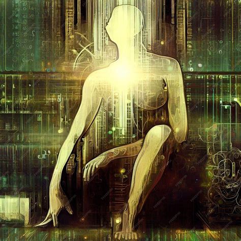 Premium AI Image | Unreal female nude naked woman A woman with wings
