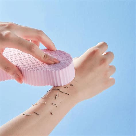 Купить Exfoliante Мягкая губка скребок для тела Отшелушивающий скраб ...