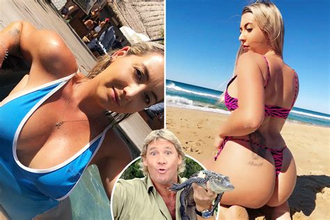 Steve Irwin’s niece builds cult Instagram following with bikini and bum ...