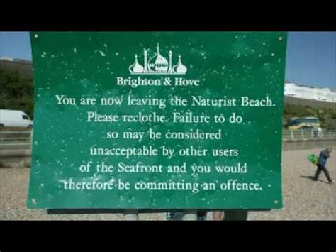 Baring Up Brighton Nudist Beach Story - YouTube