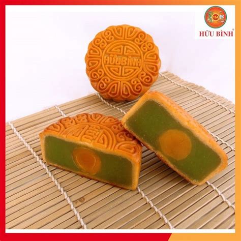 Bánh Trung Thu Đậu xanh lá dứa 1 trứng – HVMART NARA