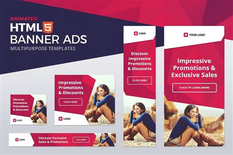 HTML5 Animated Banner Ads | Animated banner ads, Animated banners ...