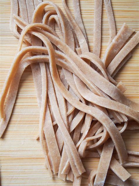 Chestnut pasta - Caroline's Cooking
