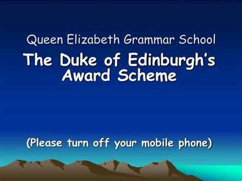 PPT - Queen Elizabeth Grammar School PowerPoint Presentation, free ...