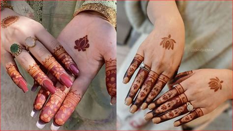 simple aesthetic eid mehndi designs