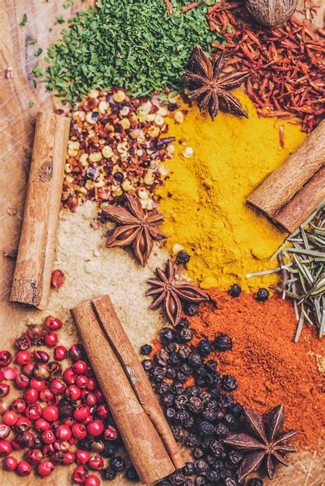 Download Scattered Essential Cooking Spices Wallpaper | Wallpapers.com