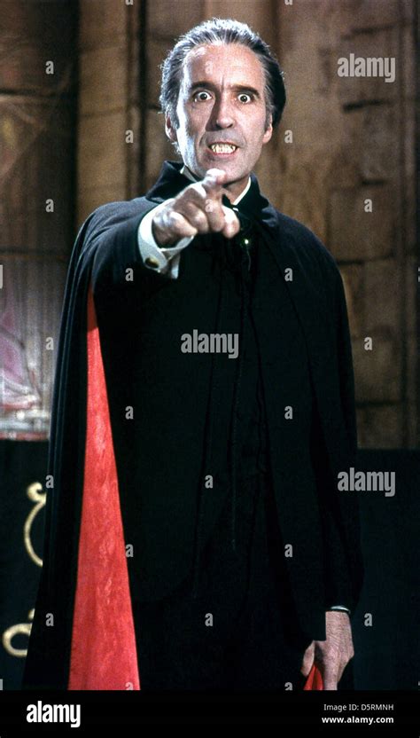 Count Dracula Christopher Lee High Resolution Stock Photography and ...