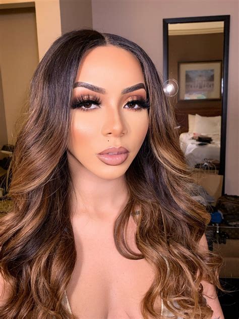 Brittany Renner on Twitter | Brunette hair with highlights, Face hair