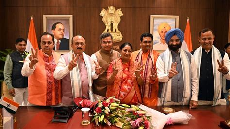 delhi cabinet ministers full list cm rekha gupta  finance kapil