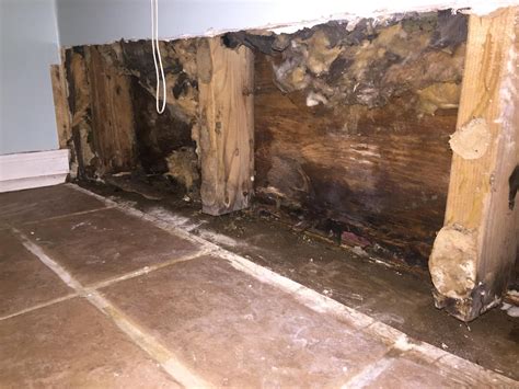 Water leaking under exterior wall. : HomeImprovement