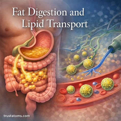 fat digestion  lipid transport trust atoms