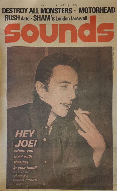 PANTHEON: Dave McCullough + Gary Bushell - The Clash - Sounds - July 14