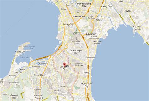 Las Pinas Map