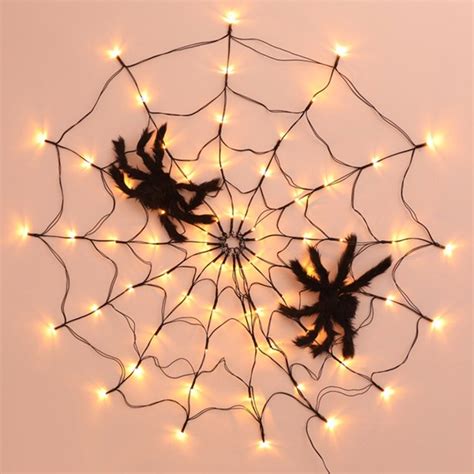 Halloween Decorative Spider Web Lighting