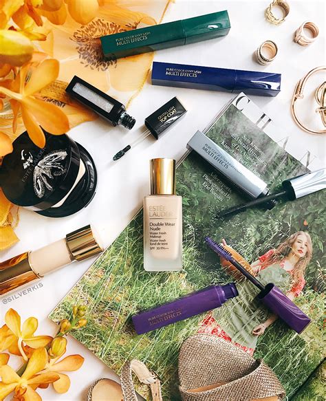 Estee Lauder Double Wear Nude Foundation & Pure Color Envy Lash Multi