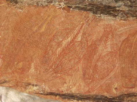 aboriginalartbarramundirockart  wikimedia commons flickr