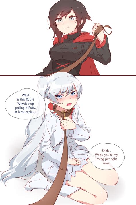 ruby rose and weiss schnee (rwby) drawn by ndgd | Danbooru