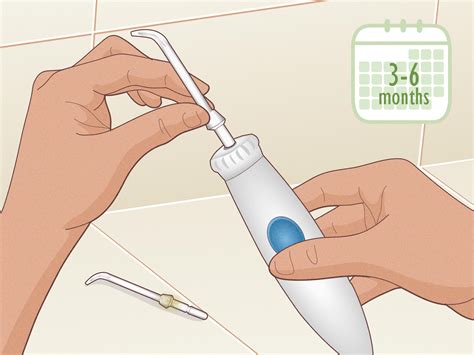 how to clean the waterpik water flosser