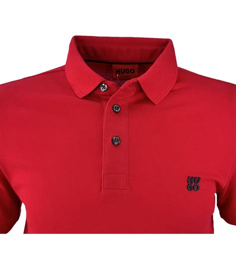 Купить - Красная футболка поло Hugo Boss 15-269-6-15-269-6 - в интернет ...
