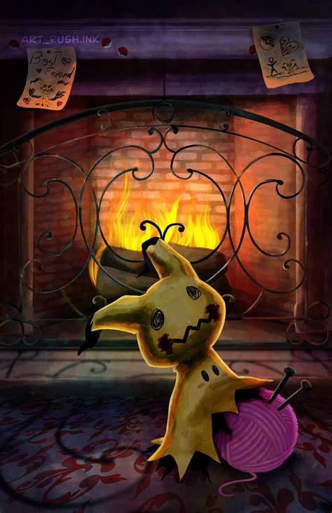 ArtStation - Mimikyu Fanart