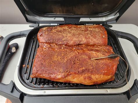 Pork loin temperature update : r/smoking